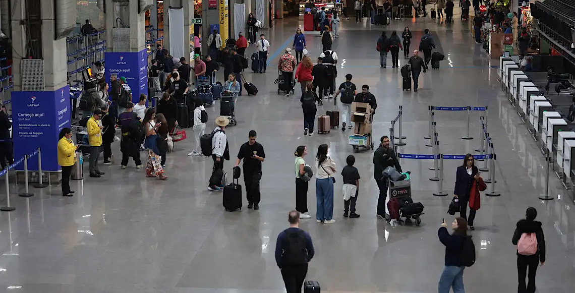 Turismo internacional no Brasil bate recorde em 2025 