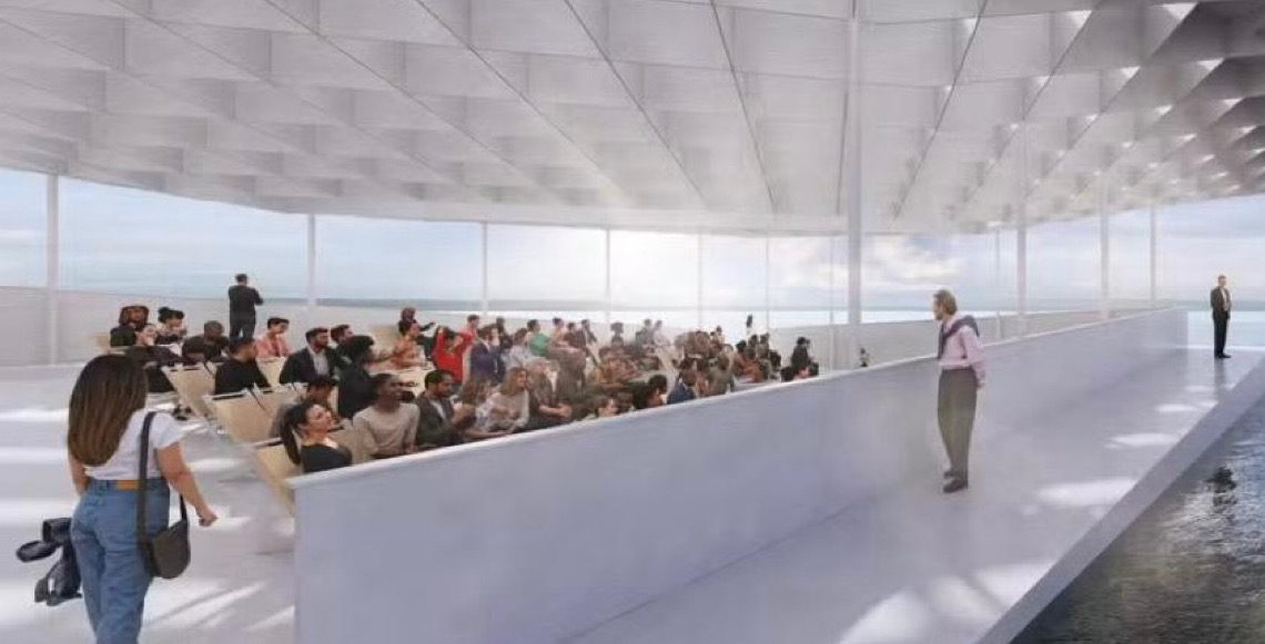 Itália traz praça flutuante para COP30 e doará obra para Belém