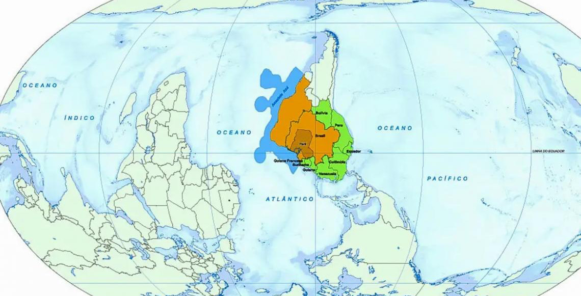 IBGE lança mapa na COP30 destacando o Pará no centro do mundo