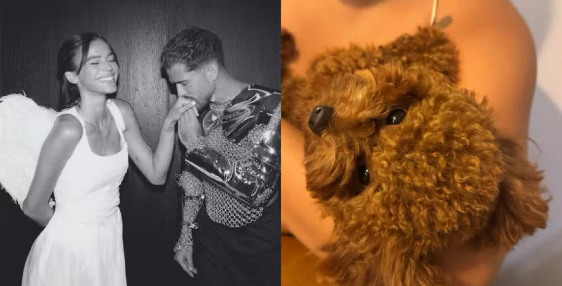 Bruna Marquezine revela ter guarda compartilhada de cachorros com João Guilherme