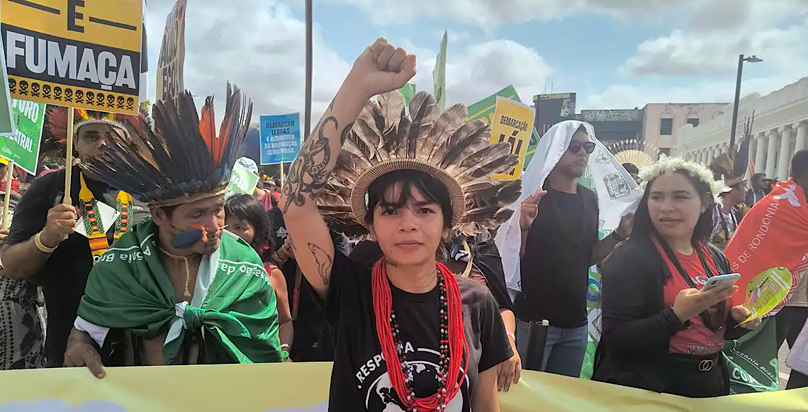 Txai Suruí: “Nossa voz precisa ecoar nos espaços de decisão da COP30” 