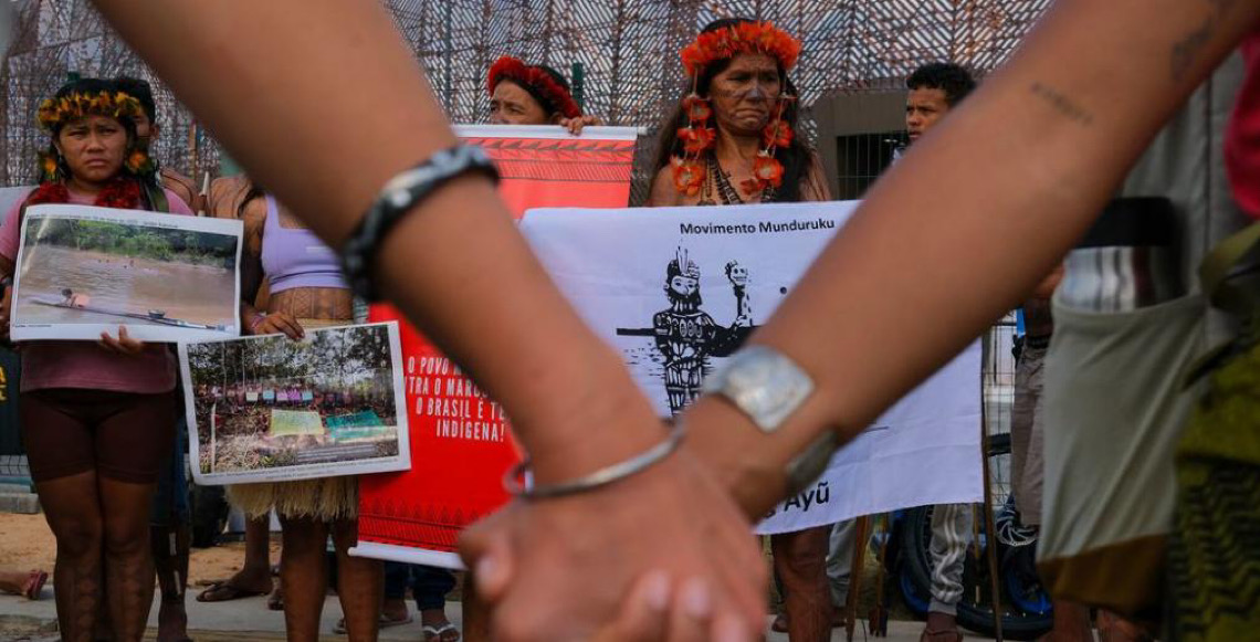 Indígenas protestam na COP30 e presidência do evento diz que atos são legítimos