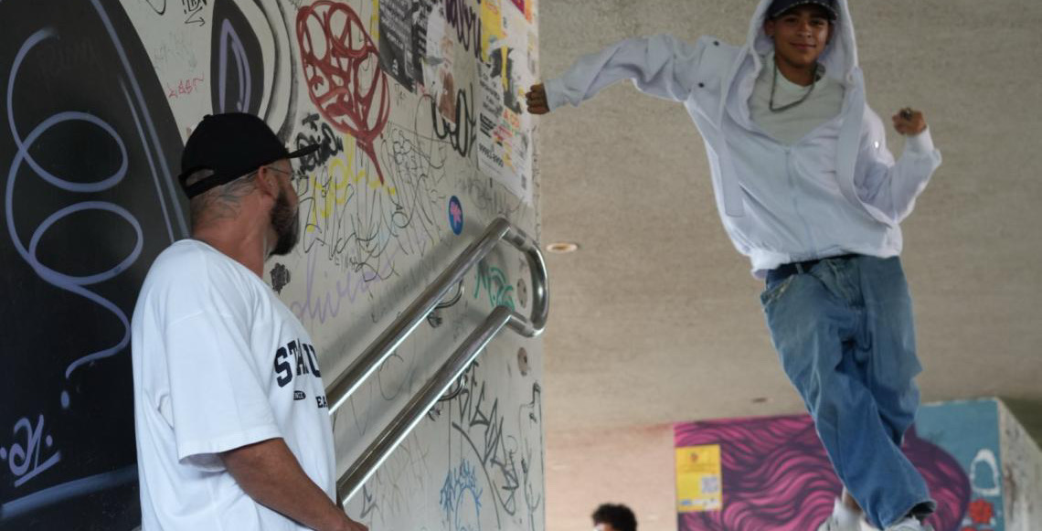 Hip-hop Comunidade leva cultura, arte e cidadania ao Eixão Sul