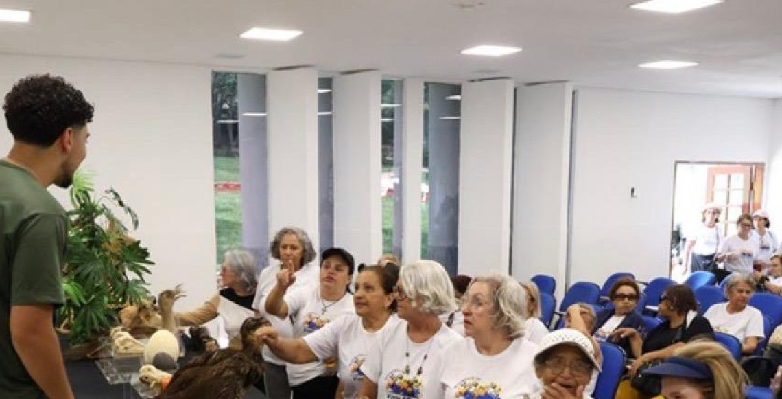 Zoo com Vivência leva mais de mil idosos ao Zoológico de Brasília neste ano e promove lazer e socialização