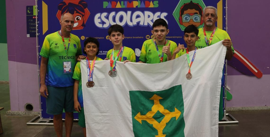 Distrito Federal foi destaque nas Paralimpíadas Escolares 2025