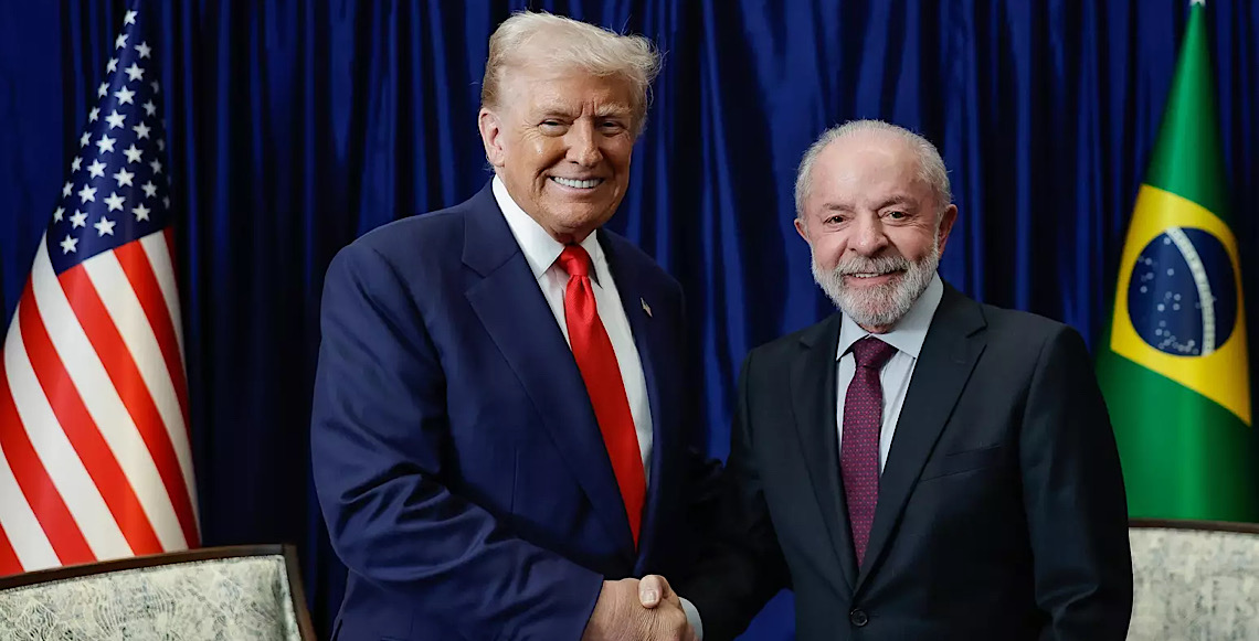 Presidente Lula afirma que defendeu a Donald Trump combate ao crime com inteligência e sem armas