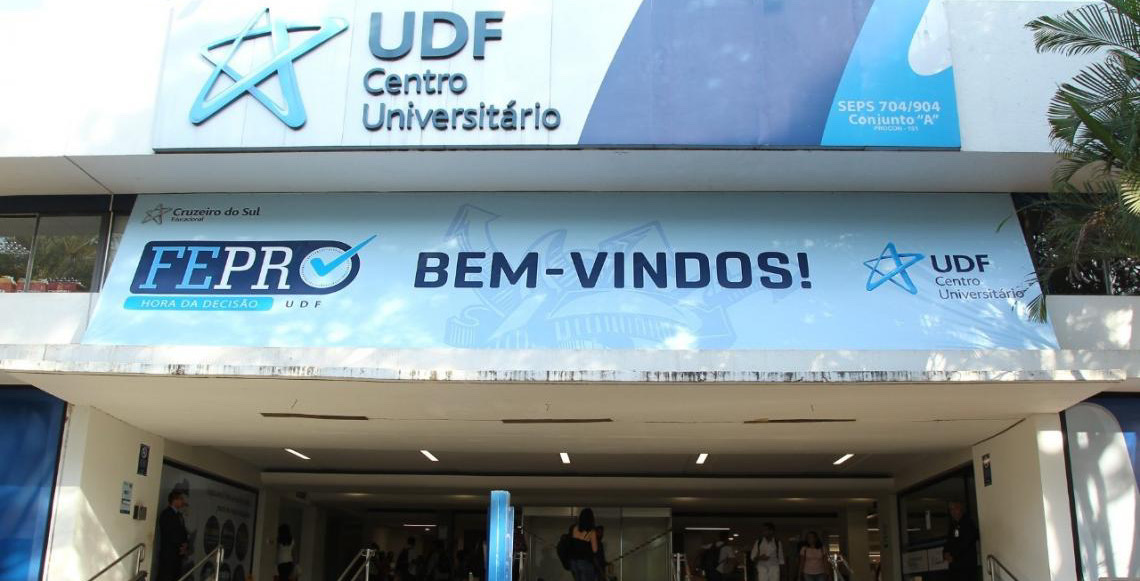 Governo do DF oferece bolsas de estudo em cursos de graduação no UDF