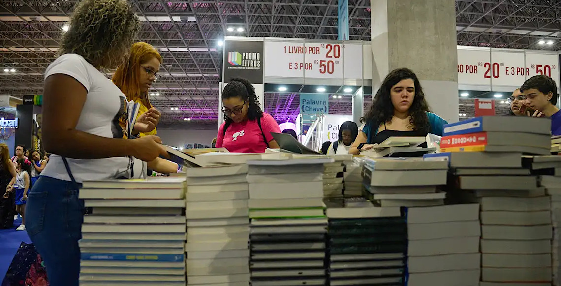 Mercado de livros gera 70 mil empregos concentrados no Sudeste brasileiro