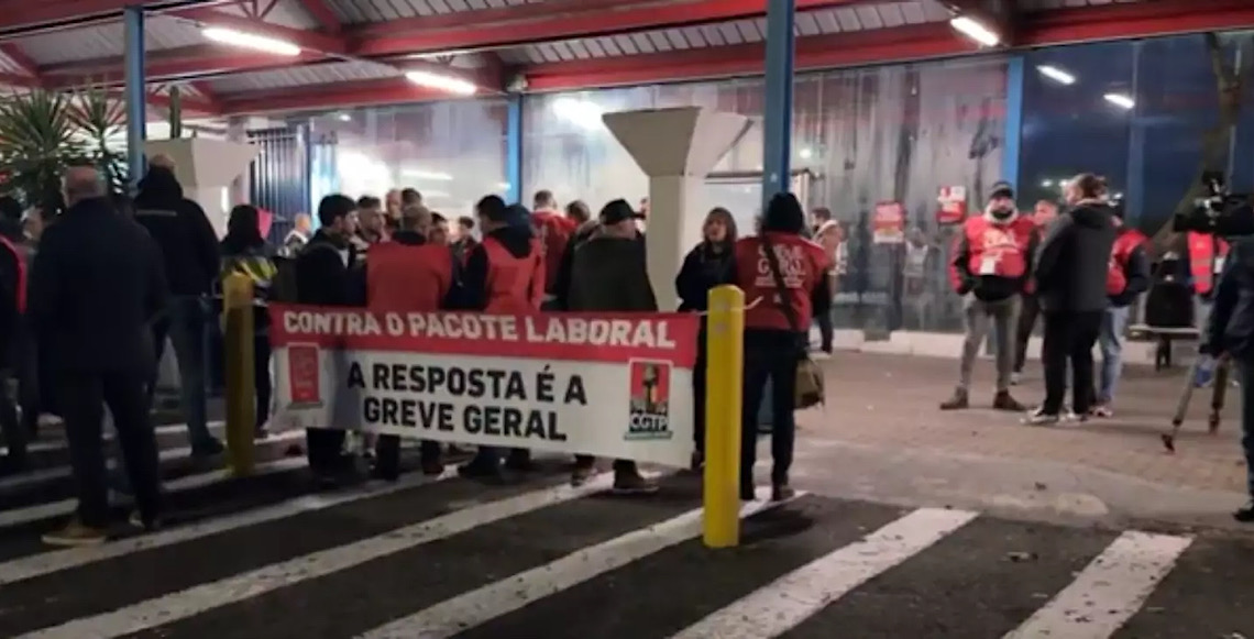 Greve geral paralisa Portugal contra reforma trabalhista proposta pelo premiê Luís Montenegro