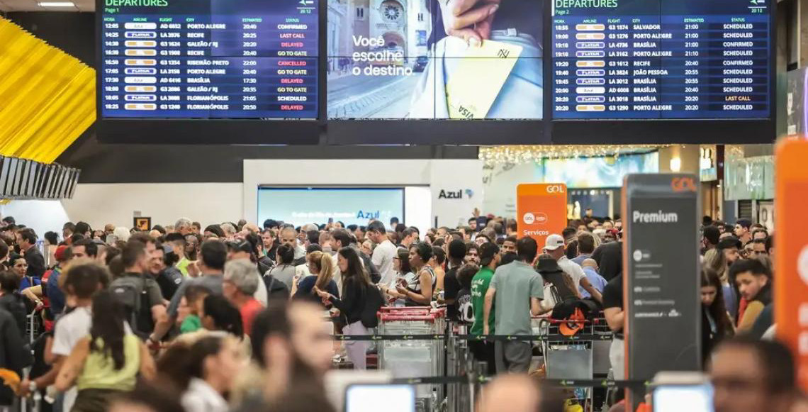Movimento nos aeroportos da Infraero deve crescer 2% neste fim de ano