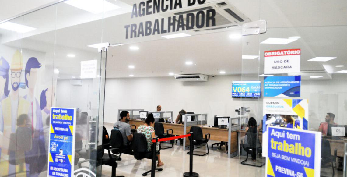 Agências do trabalhador têm 435 vagas disponíveis nesta segunda, 22