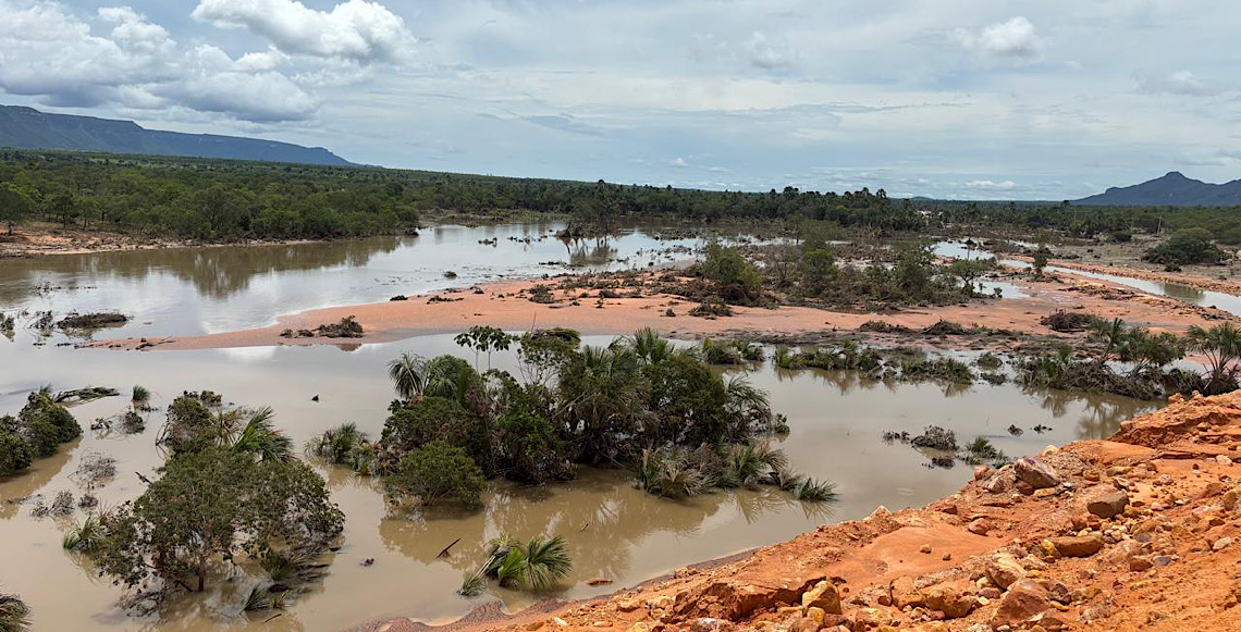 Moradores retornam à área afetada por rompimento de barragem no Tocantins e MP avalia os danos ambientais