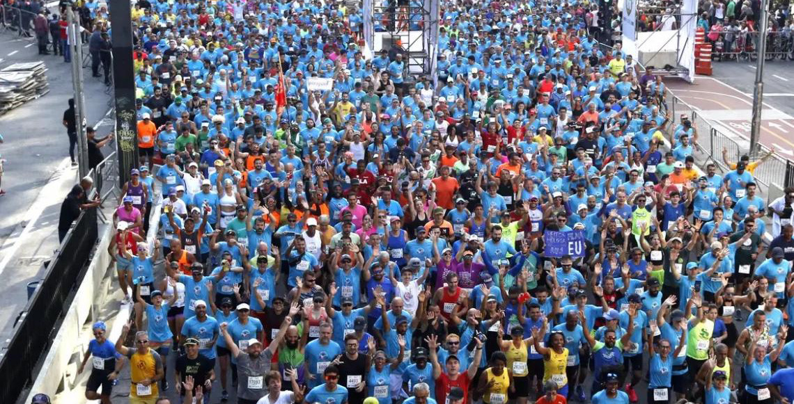 São Silvestre 2025 tem número recorde de participação de mulheres