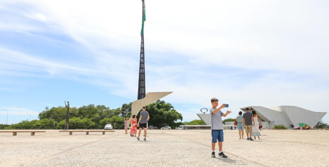 Distrito Federal tem alta de 78% nas chegadas internacionais de passageiros e supera média