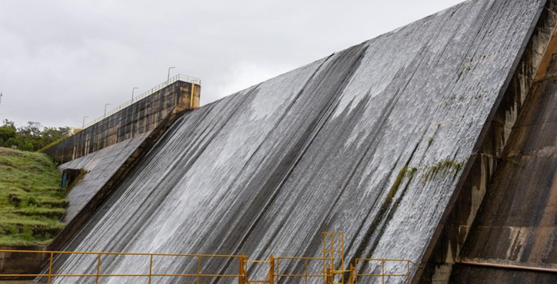 Barragem do Descoberto, no DF atinge cota máxima na primeira semana de janeiro
