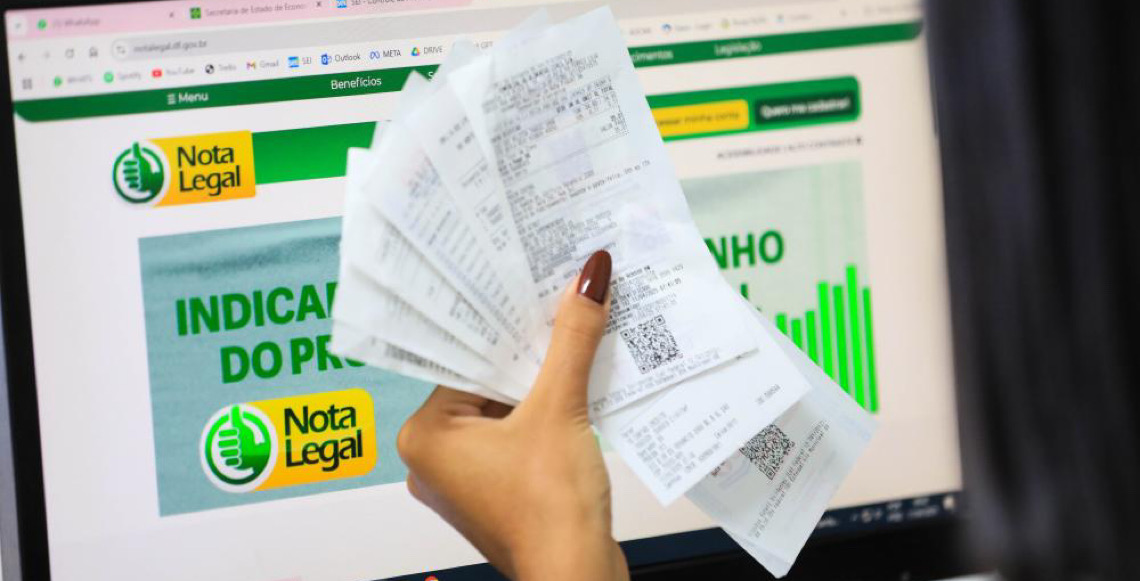 Contribuintes já usaram mais de R$ 35 milhões em créditos do Nota Legal em 2026