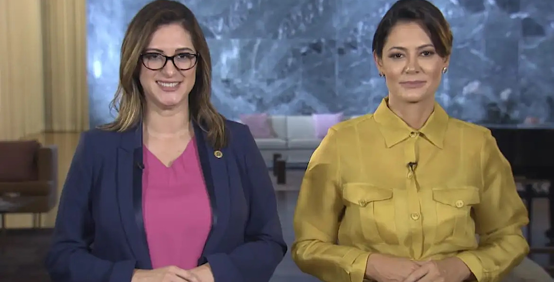 Michelle testa popularidade de Tarcísio nas redes, retoma viagens e sinaliza ressentimento com Flávio