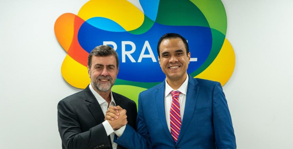 Ministério do Turismo e Embratur alinham integração para fortalecer promoção internacional do Brasil