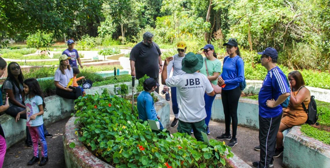 Jardim Botânico abre agenda de educação ambiental para visitas orientadas em 2026