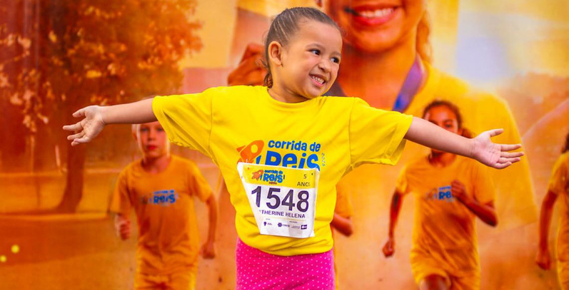 Corrida de Reis Mirim 2026 reúne 3 mil crianças no Parque da Cidade