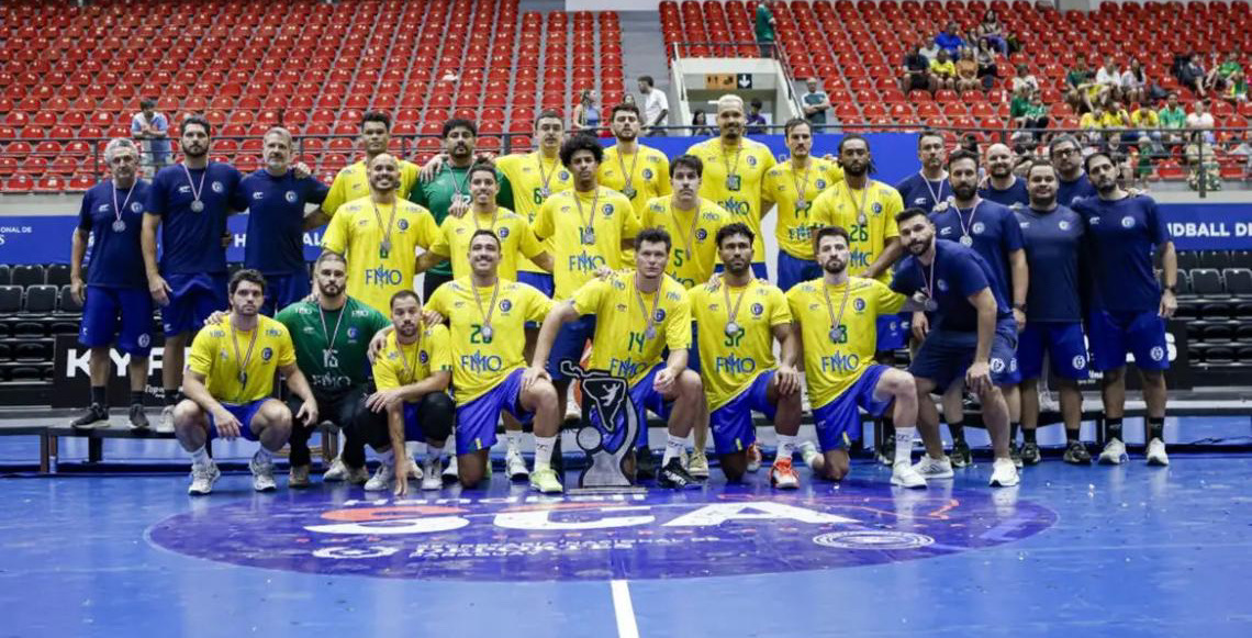 Vice no Sul-Centro Americano, Brasil sela vaga no Mundial de handebol