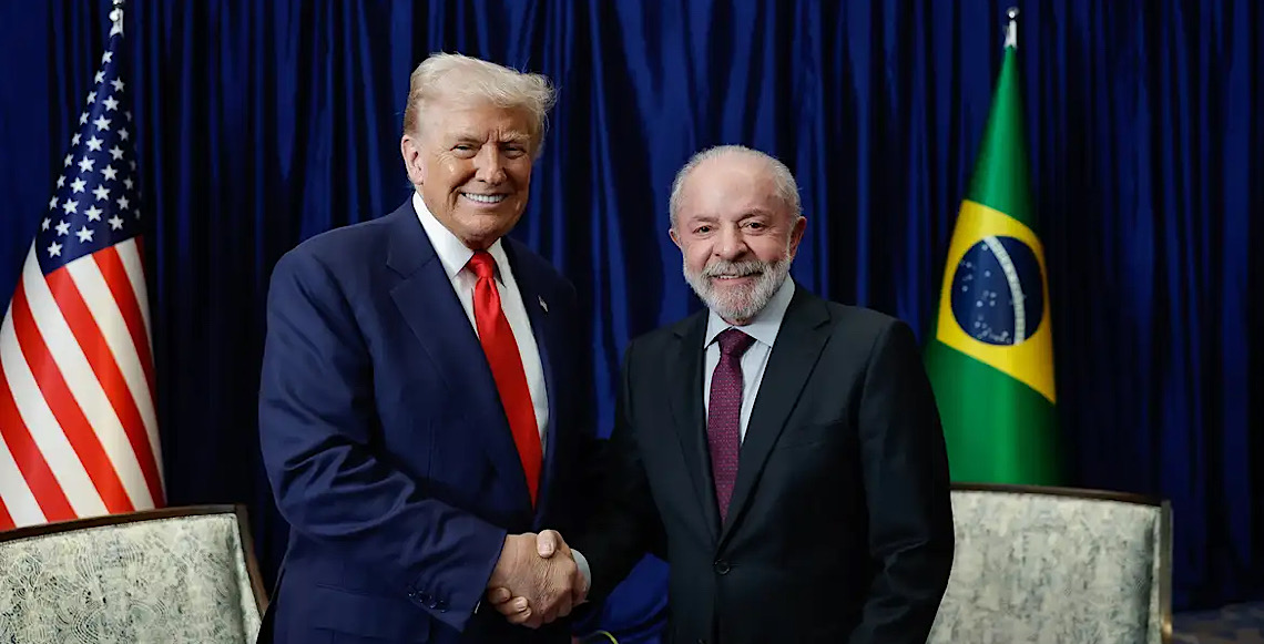 Lula conversa com Trump e pede mudanças em Conselho da Paz 