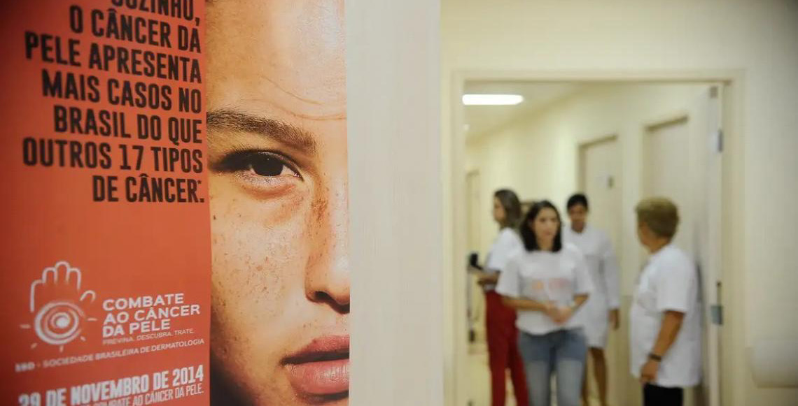Sociedade de Dermatologia: Casos de câncer de pele no Brasil saltam de 4 mil para mais de 72 mil em 10 anos