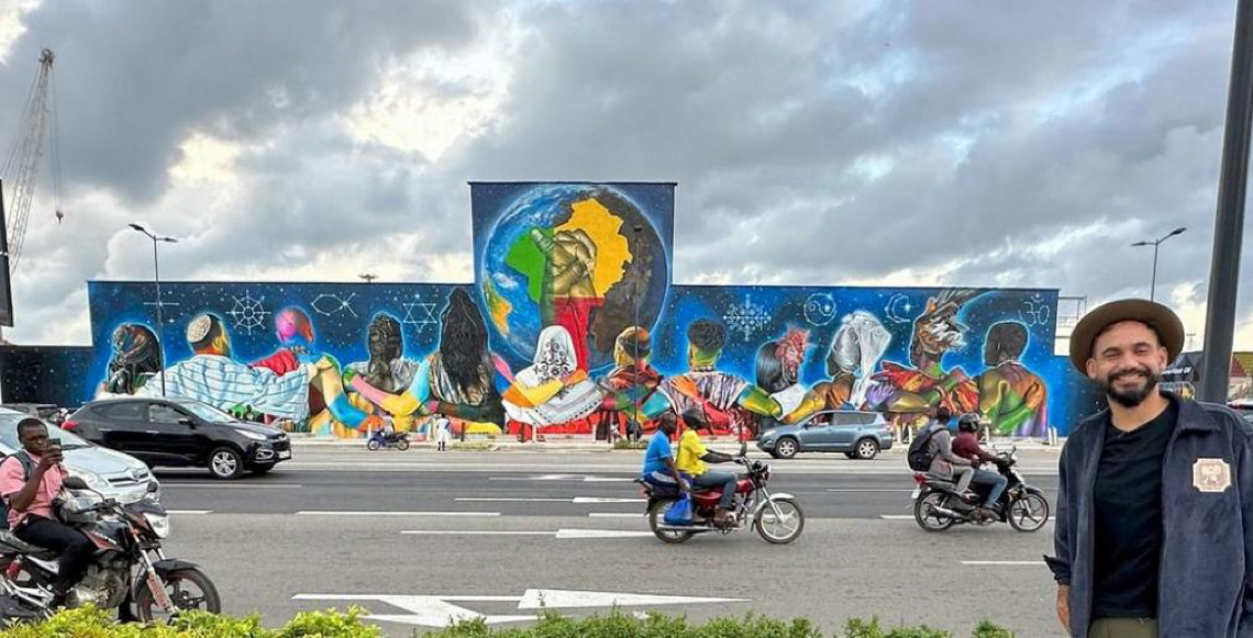 Artista brasileiro pauta evolução de consciência em obra eternizada pela ONU