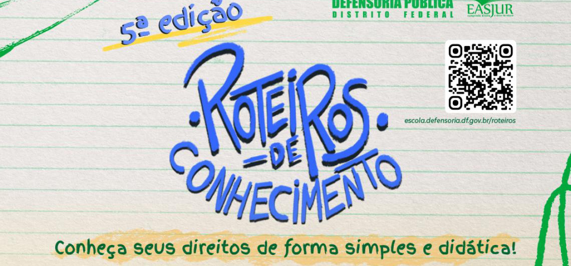 DPDF lança a quinta edição do Roteiros de Conhecimento