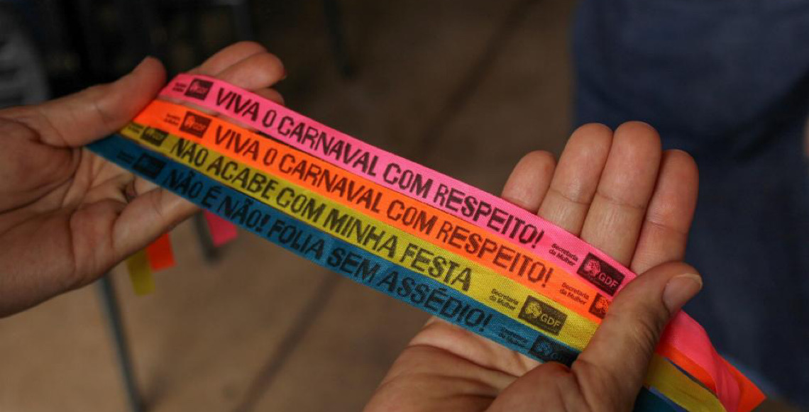 Campanha Não Acabe Com a Minha Festa combate o assédio no Carnaval do DF