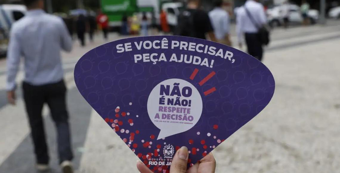 Campanha “Não é não!” conscientiza população sobre assédio no carnaval