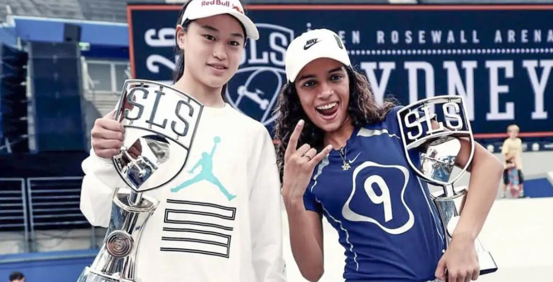 Rayssa Leal vence primeira etapa do circuito mundial de skate