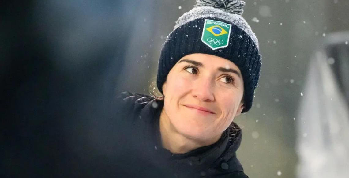 Gaúcha Nicole Silveira alcança melhor resultado olímpico do Brasil em provas de gelo