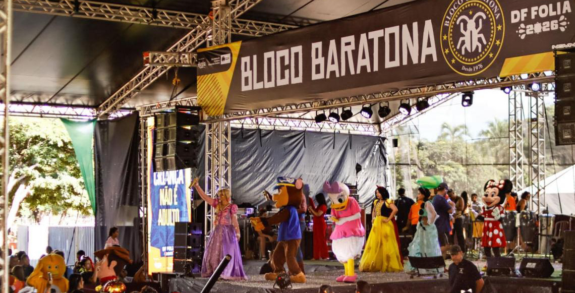 Nascidos entre as décadas de 1970 e 1990, blocos tradicionais contam a história do Carnaval de Brasília há décadas