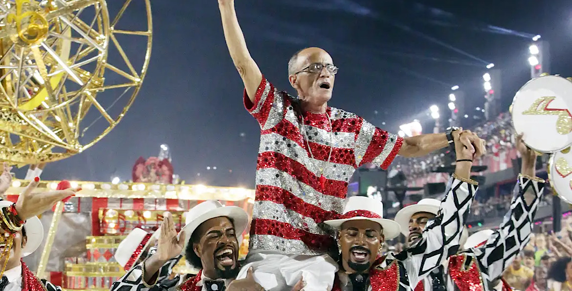 Famosos comemoram vitória da Unidos do Viradouro no Carnaval do Rio de Janeiro