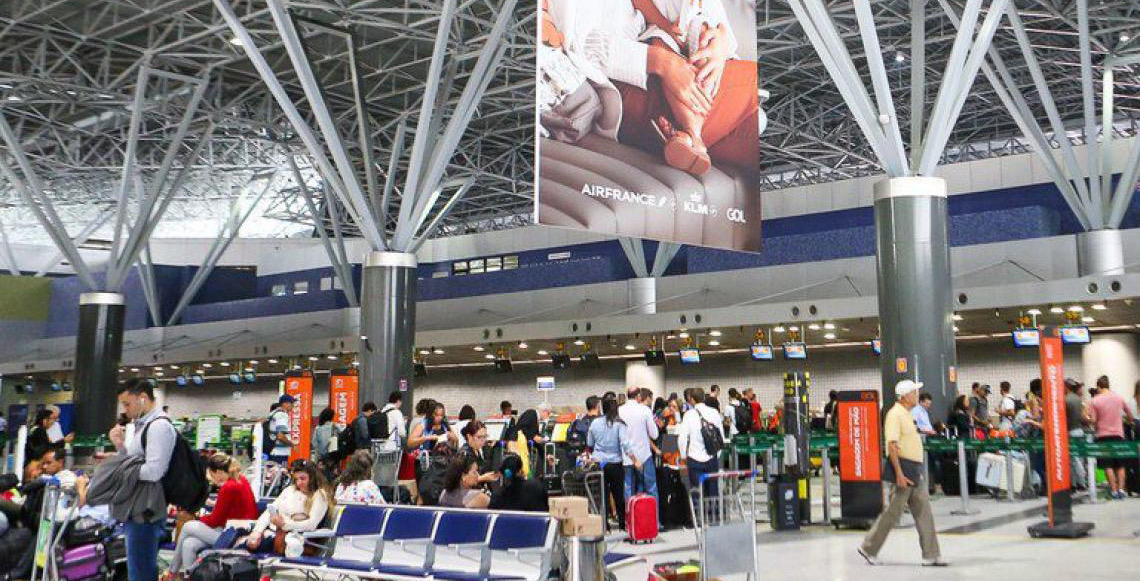 Levantamento aponta que o Nordeste é a região com maior crescimento no transporte aéreo em 10 anos