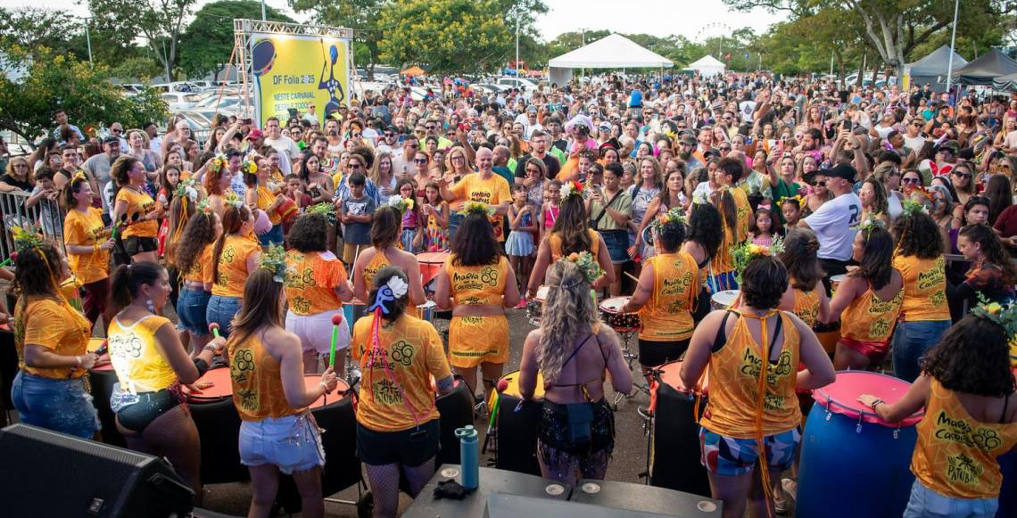 Gostinho de quero mais, DF Folia 2026 continua com programação pós-Carnaval até 1º de março