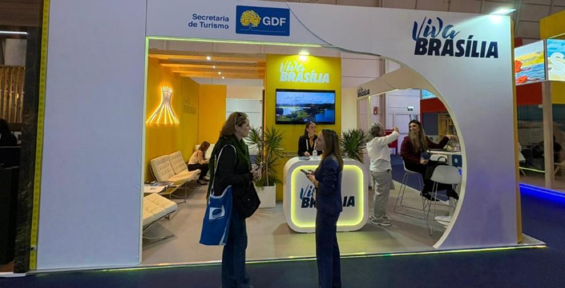 Brasília leva arquitetura, turismo rural e experiências gastronômicas à maior feira de turismo de Portugal