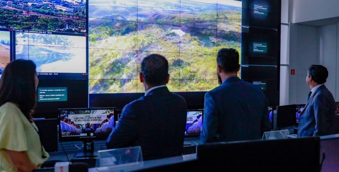 Plataforma DF 360 amplia monitoramento integrado nas ruas da capital federal