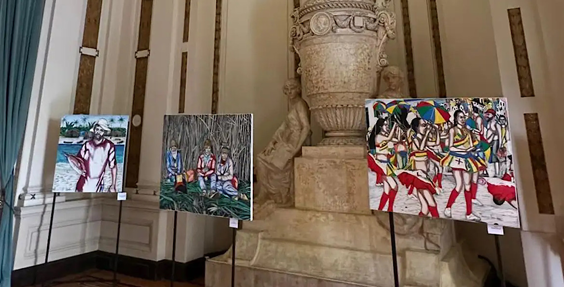 Exposição traz influência de Jorge Amado e Carybé em artista italiano 