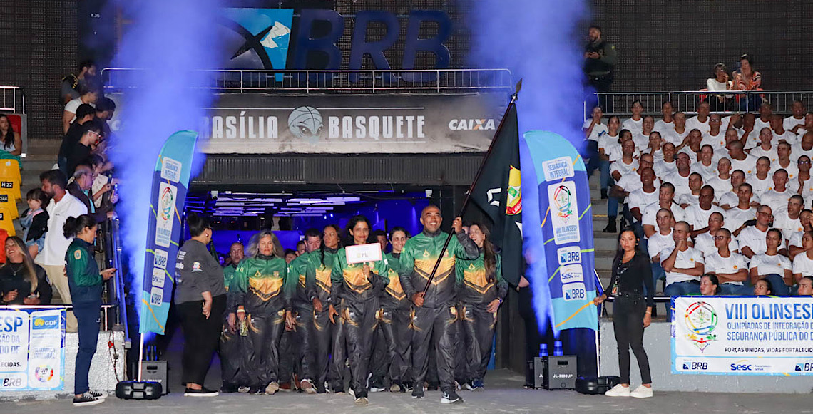 Policiais legislativos representam a CLDF nas Olimpíadas da Segurança Pública do DF