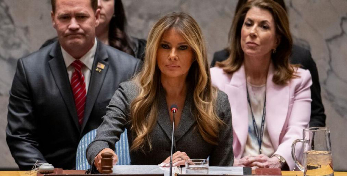 Na ONU, Melania Trump enfatiza necessidade de 