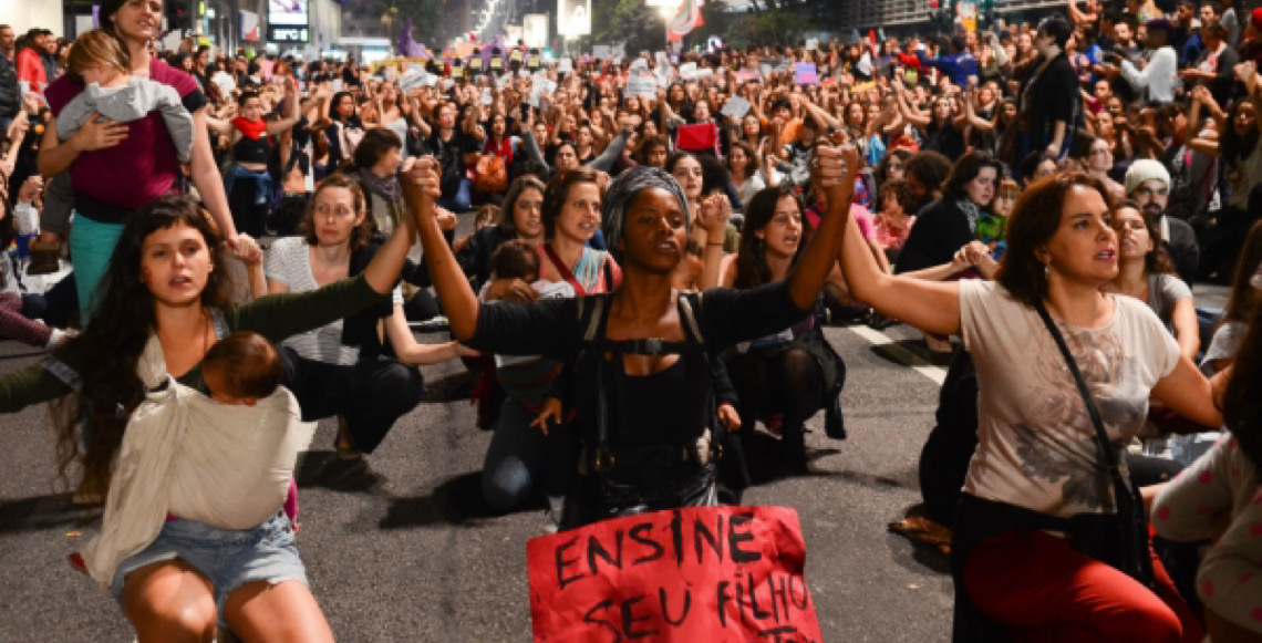 Cresce percentual de mulheres no Brasil que relatam medo de ser estupradas, revela pesquisa divulgada