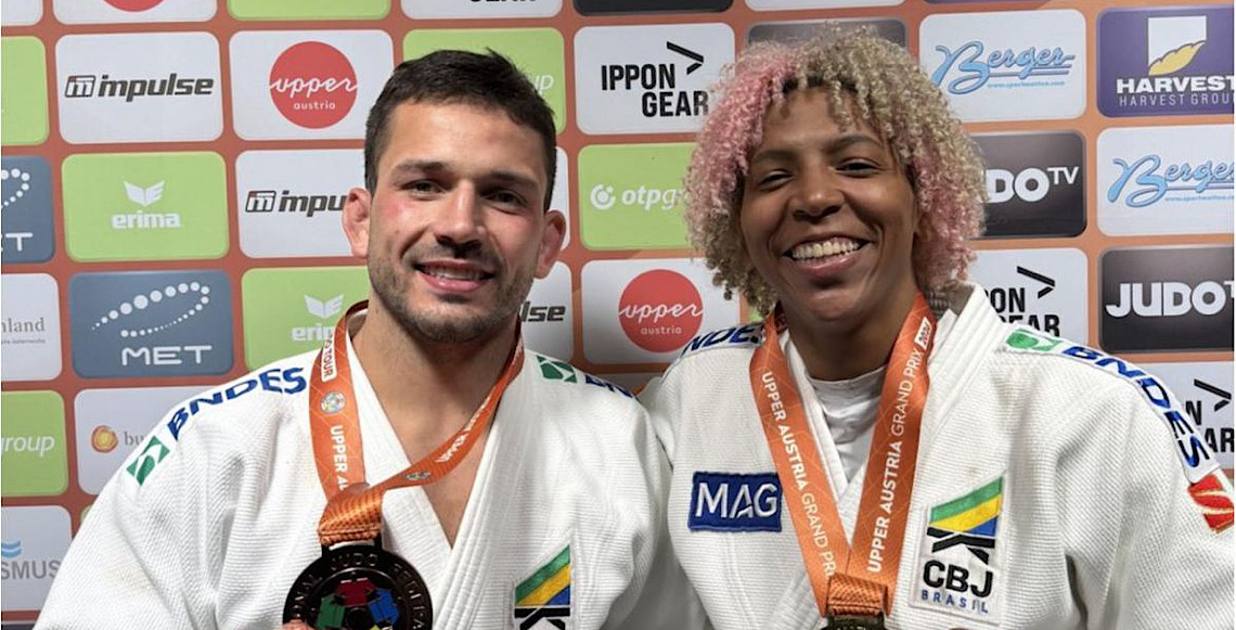 Rafaela Silva é ouro e Cargnin bronze no Grand Prix de judô da Áustria 