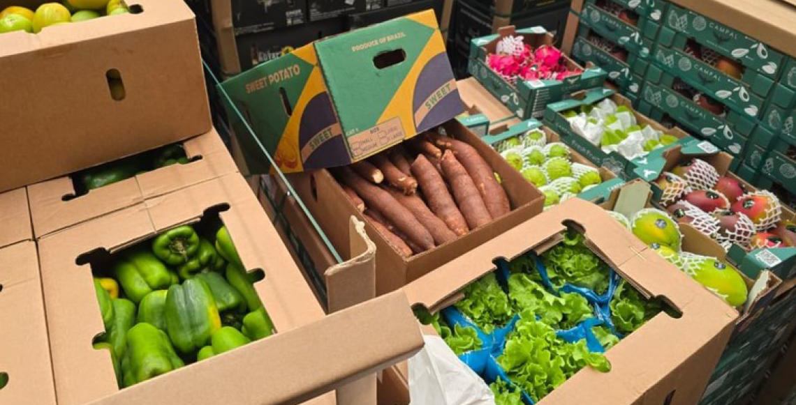 Pela primeira vez, Brasil exporta hortifrútis frescos em voo direto para a Ilha do Sal