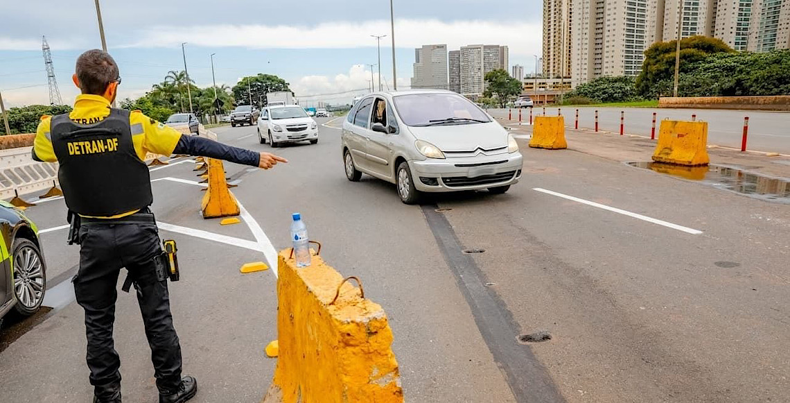 Fim de semana no Distrito Federal terá trânsito com interdições por causa de eventos