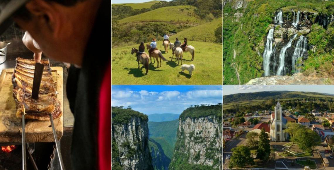 Conhecida como “Terra dos Cânions”, Cambará do Sul surpreende por suas formações rochosas e cachoeiras