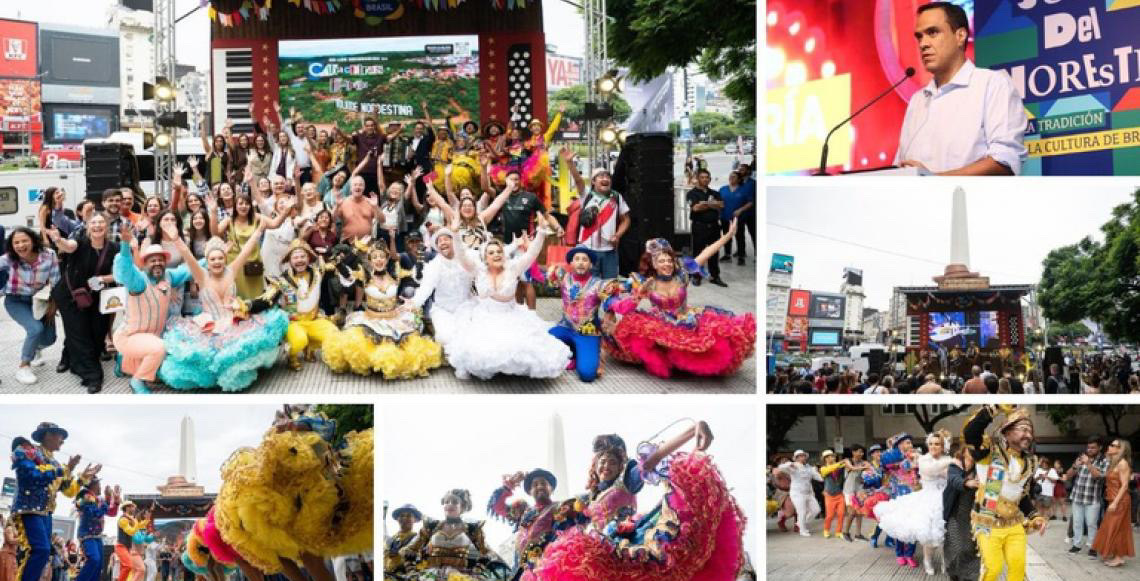 Festa Junina conquista Argentina em ação inédita do Ministério do Turismo