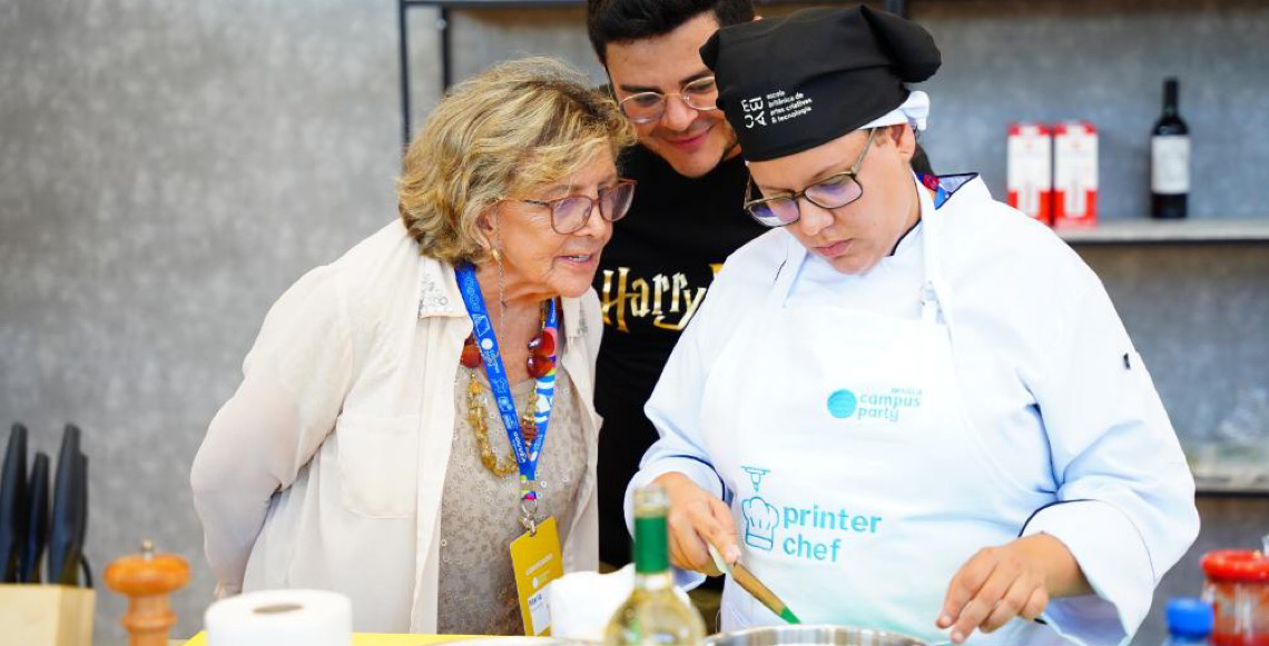 Printer Chef Brasília: Bucha vegetal vira ingrediente e impressora 3D traz inovação na gastronomia