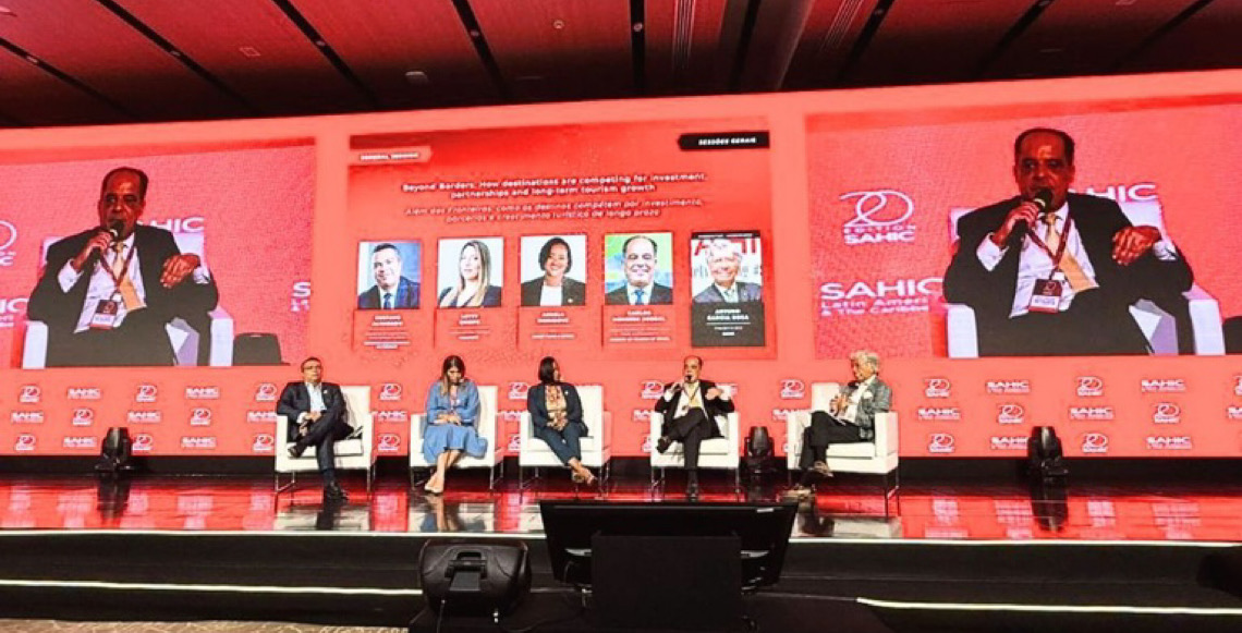 Ministério do Turismo reforça atração de investimentos ao Brasil no principal evento da hotelaria na América Latina e Caribe